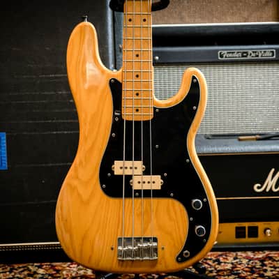 Fender Presicion Bass 1976 - Natural W/OHSC Chandler Neck Replaced image 1