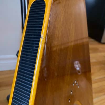 2002 Epiphone Popa Chubby Signature Korina Flying V - Fully Upgraded image 11