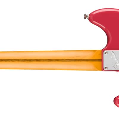 Fender American Professional Classic Mustang Bass - Faded Dakota Red image 5