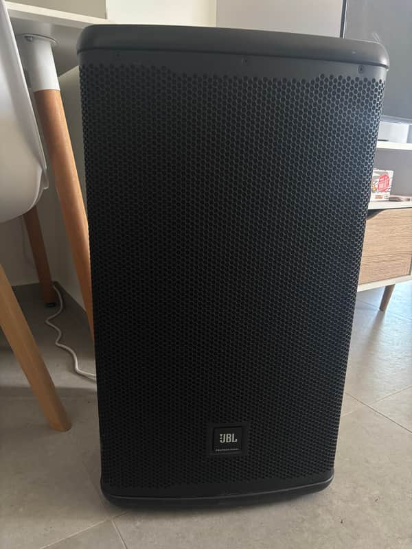 JBL EON712 2-Way 1300-Watt Powered Loudspeaker 2021 - Present - Black image 1