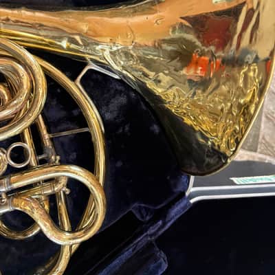C. G. Conn 6D Double French horn. Made in USA image 5