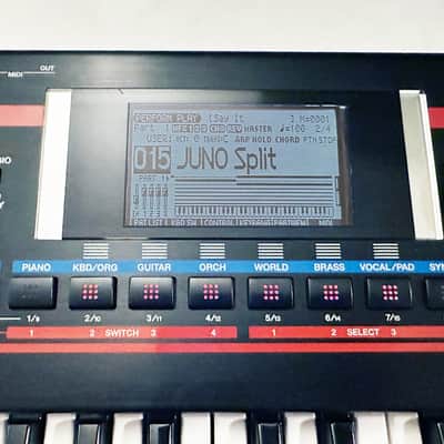 Roland JUNO-G 61-Key Synthesizer/Workstation. SERVICED with New LCD. Works Great !... image 5