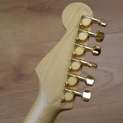 1980's Fender Japan STR-75 HSH Superstrat (Black/Grey Burst) image 15