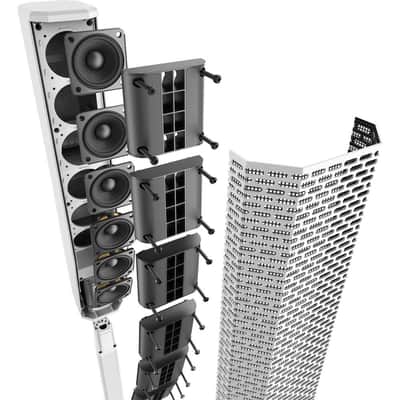 Electro-Voice EVOLVE30M-W Portable Powered Column System - White image 4