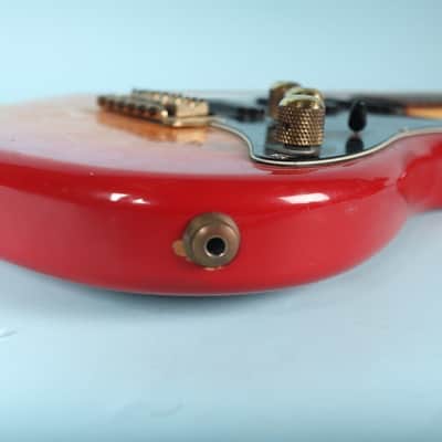 Yamaha SE903A Stratocaster Active Electric Guitar Cherry Sunburst image 10