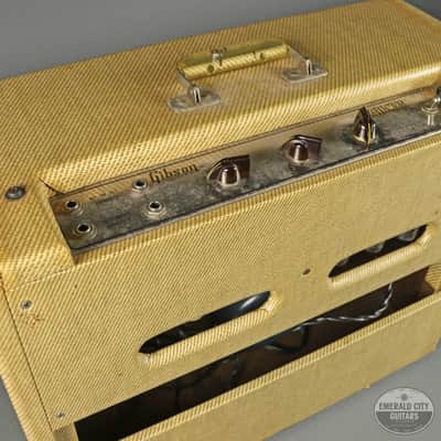 1954 Gibson Les Paul Goldtop & '59 Lancer Amp image 10