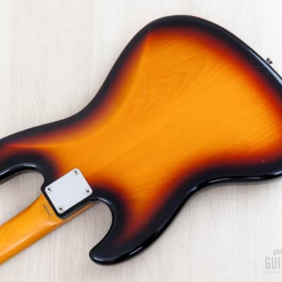 2005 Fender ‘62 Jazz Bass DiMarzio Collection JB62-110DMC Sunburst Lacquer, Japan CIJ image 15
