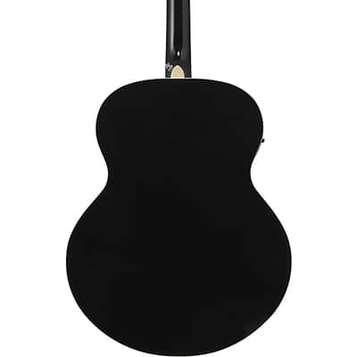 Ibanez AJ70M1EBK Artwood Jumbo Acoustic-Electric Guitar - Black High Gloss image 2