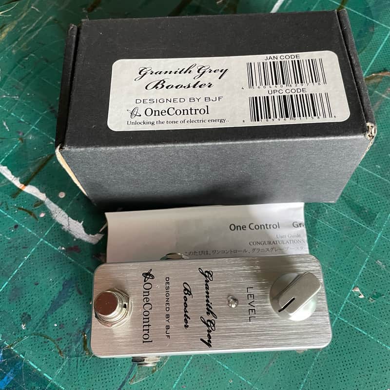 One Control Granith Grey Booster, MIJ. designed by BJF. Clean Boost pedal. image 1
