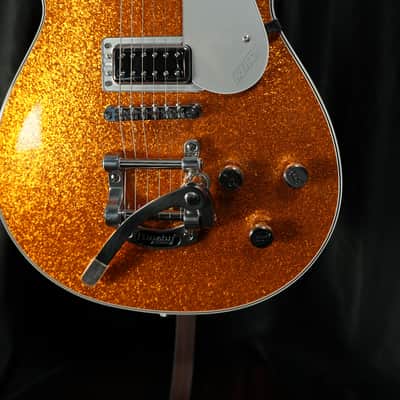 Gretsch G5230T Electromatic® Sparkle Jet™ FT Single-Cut with Bigsby® 2025 - Gold Sparkle image 4