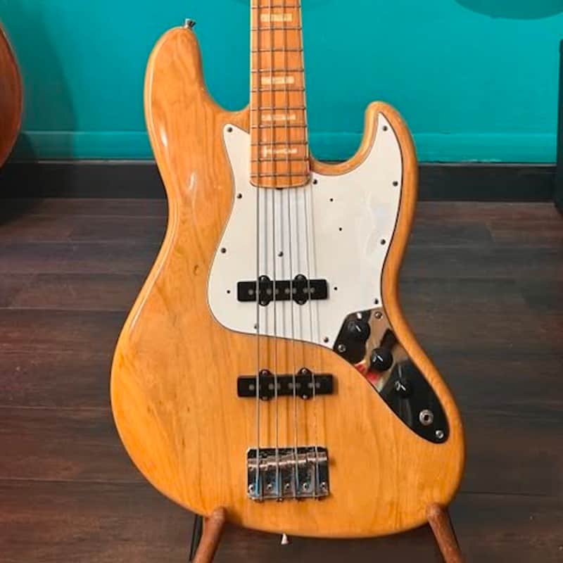 Fender Jazz Bass re75 Made in Japan 1997 - natural image 1