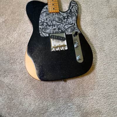 Fender Brad Paisley Road Worn Esquire Black Sparkle 2020-Present • Mint Unplayed • 5.9 lbs • Orig Gig Bag image 3