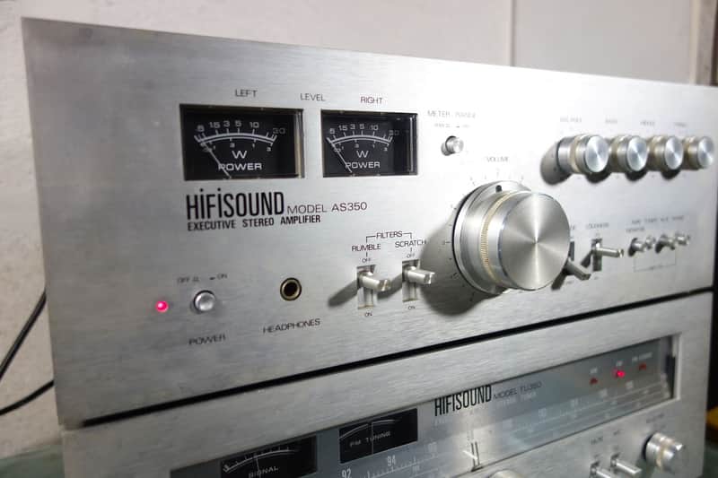 Ampli HiFi Sound AS 350 + Tuner 35W RMS – Vintage Amstrad