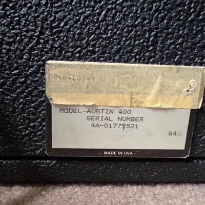 Peavey Austin 400 210-Watt 2x12" Acoustic Electric Instrument System 1980s Black image 6