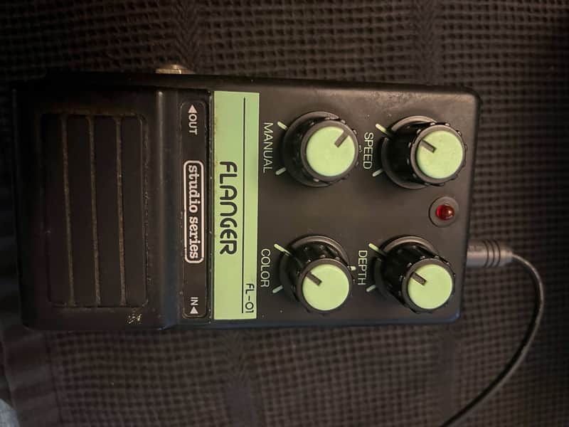 Studio Series FL-01 Analog Flanger 1983 black/green image 1
