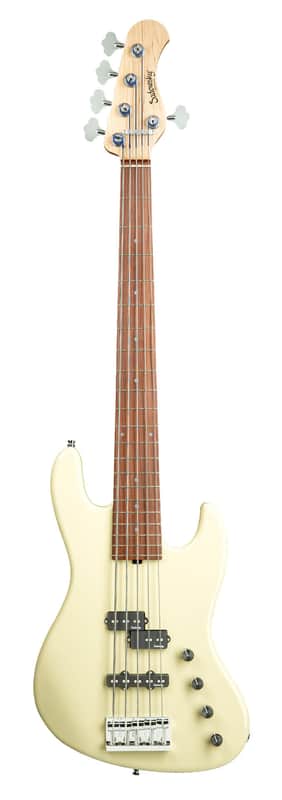 Sadowsky MetroLine 21 Fret Verdine White 5 String, Olympic White High Polish, Alder Body image 1