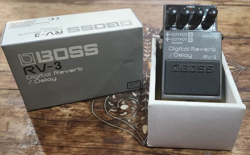 Boss RV3 Digital Reverb/Delay Pedal 1994-2002 Taiwan image 1