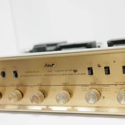 Rare Pilot 246 "Curtain Of Sound" Stereo Integrated Amplifier - Fully Restored, Plug And Play Ready, image 3