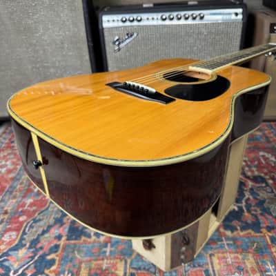 TF Morris W-60 X-Braced Martin Style Dreadnought Rosewood Solid Spruce -  1979 image 10