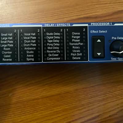 Lexicon MX200 Dual Reverb Effects Processor 2010s - Black image 5