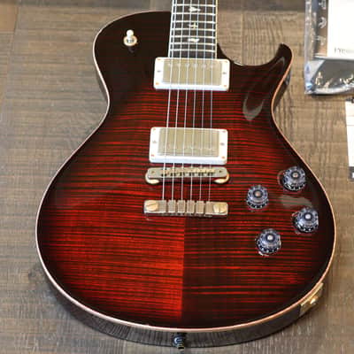 2019 PRS McCarty 594 Single-Cut Electric Guitar Fire Red Burst 10 Top + OHSC & Papers image 2