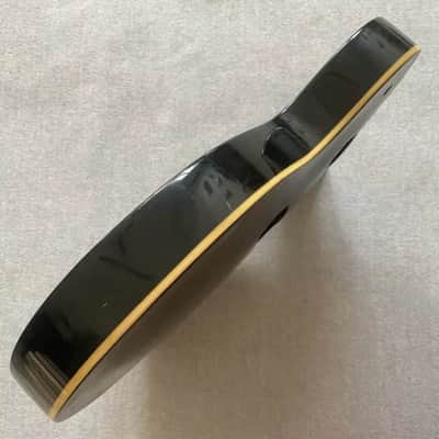 Black Single Cut Guitar Basswood Body DIY Project image 4