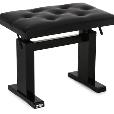 On-Stage KB9503B Adjustable Height Piano Bench image 1