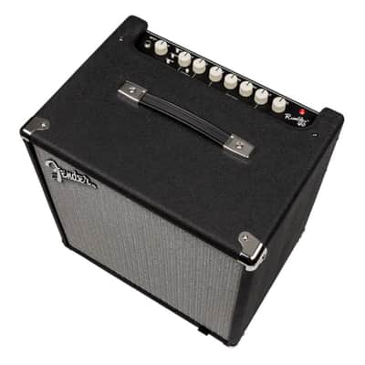 Fender Rumble 40 120V Amplifier with Lightweight Plywood Construction and 10-Inch Fender Special Design Speaker (Black and Silver) image 4