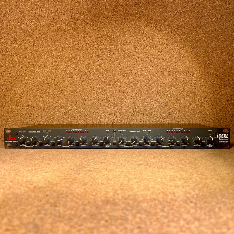 dbx 166XL Stereo Compressor / Limiter – Serviced – Warranty image 1