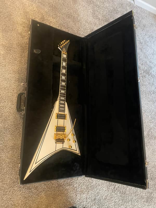 Jackson Randy Rhoads Concord V Limited Run 1992 - White w Pinstripes image 1
