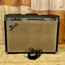Fender Vibrolux  Reverb 1965 Guitar Amplifier Black Panel 2x10 Model AA864