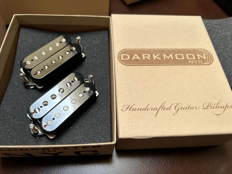 Darkmoon pickups made in NYC USA The witch calibrated set never used 2022 Black image 1