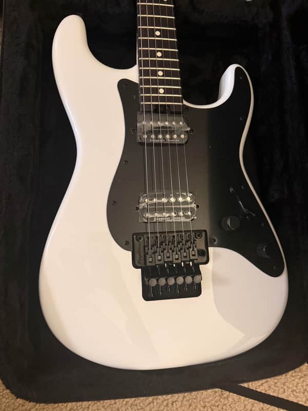 Charvel Pro-Mod Plus So-Cal Style 1 HH FR EB Snow white image 1