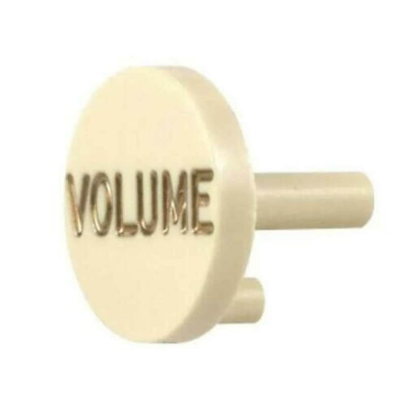 MINT Fender Stratocaster Strat S-1 GUITAR CAP Volume Aged White 0059266030 image 1