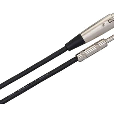 Hosa MCH-110 XLRF to 1/4" TS Microphone Cable - 10FT image 2