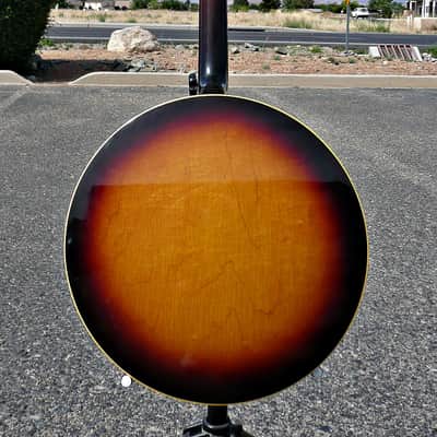 Vintage ​1963 G​ibson TB 100 4 String ​Tenor Banjo ​With ​Non-Original Banjo Gigbag - PV Music String Shop Inspected. Detailed, Setup with New Strings and Tested - Excellent Playing / Sounding / Looking Condition image 4