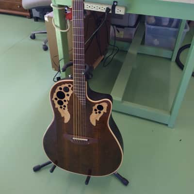 Ovation  Elite  1990's #6778 - Natural - dark image 1
