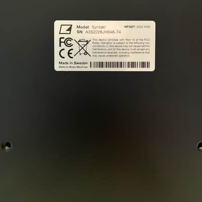 Elektron Syntakt 12 Track Drum Computer & Synthesizer 2022- Present - Black image 5