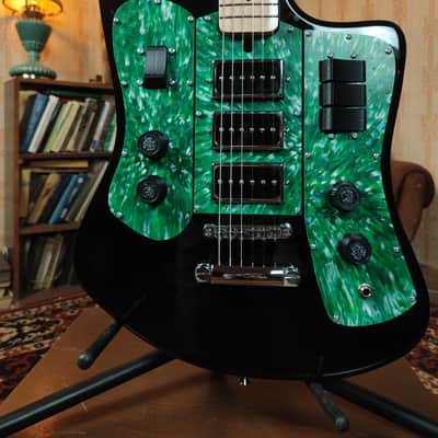 Formanta Style USSR Electric Guitar Built In Tone Bender Soviet Germanium Fuzz image 2