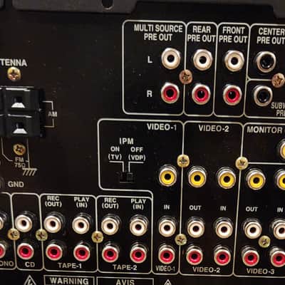 Onkyo Onkyo TX-SV535 AV Receiver 90s - Black image 10