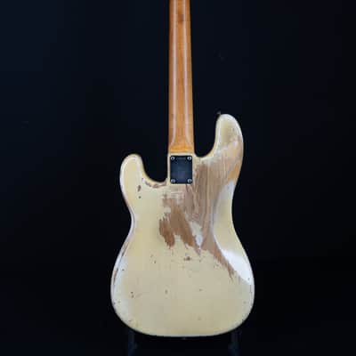 1963 Fender Precision Bass with Rosewood Fretboard - Blonde image 5