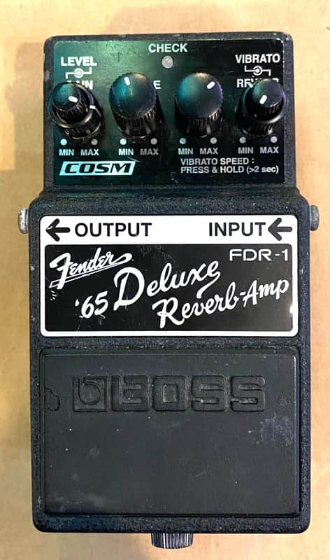 Boss FDR-1 Fender '65 Deluxe Reverb-Amp 2007 - 2012 - Black image 1