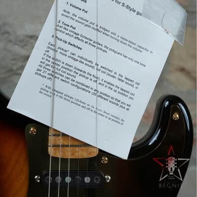 ROMANO BURINI Stratocaster Mark Knopfler Signature - Clone Schecter "Dream Machine" image 23