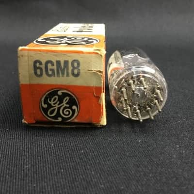 NOS GE (Valvo) 6GM8 ECC86 Dual Triode AUDIO AMP VACUUM TUBE Tested GERMANY 4.209 image 3