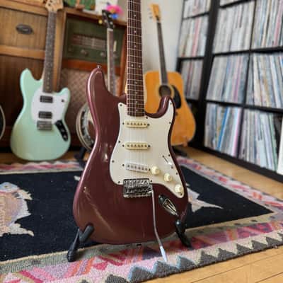 Lotus Stratocaster Copy 1980s - Creamy Plum image 1