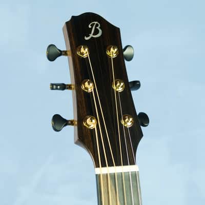 Beneteau Guitars OM - Black Walnut / Red Cedar image 8