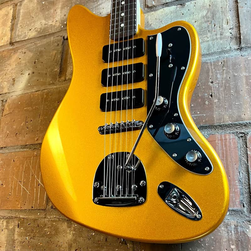 Tone Bakery Jazzbird J Loaded Mahogany Jazzmaster Body - Metallic Gold image 1