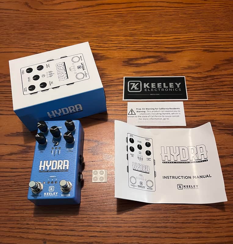 Keeley Hydra Stereo Reverb & Tremolo