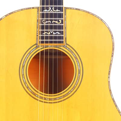 Blazer 1995 D-45 style from 1995 - Made in Martin D-45 style - fine handmade acoustic guitar (Blazer & Henkes) - check video! image 3