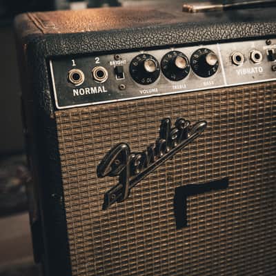 1966 Fender Super Reverb 2-Channel 40-Watt 4x10" Guitar Combo 1963 - 1967 - Black Panel Bild 2